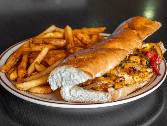 Chicken Pepper Steak Sandwiches (Full Tray).