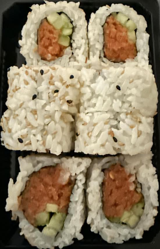 Crunchy Spicy Tuna Roll.