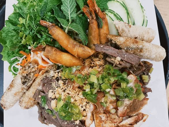 Pho Saigon Basil Special.