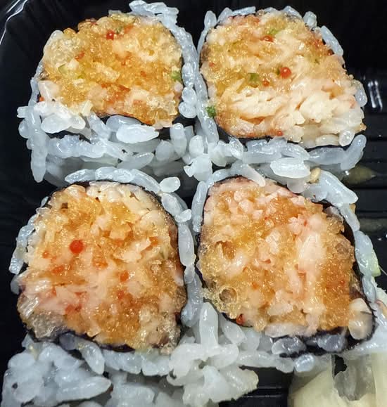 Spicy Crab Roll.