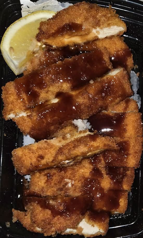 Lunch Chicken Katsu Curry.