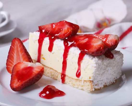 Strawberry Cheesecake.