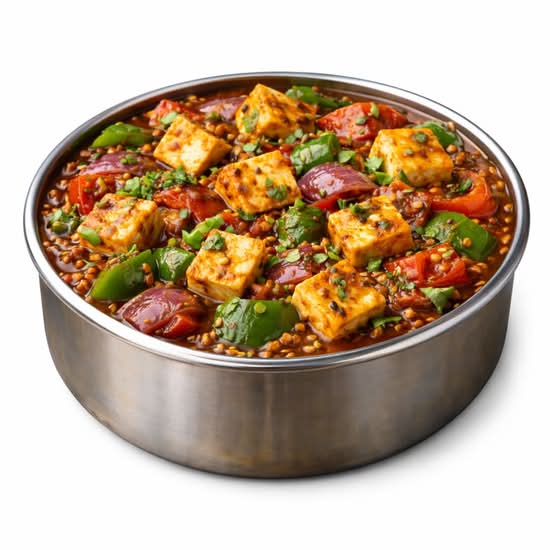 Kadhai Paneer.