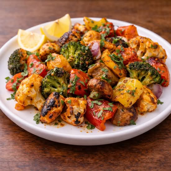 Tandoori Vegetables.