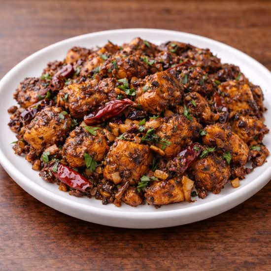 Chicken Pepper Fry.