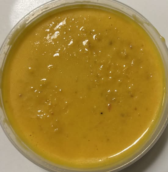 Mango Corn Soup.