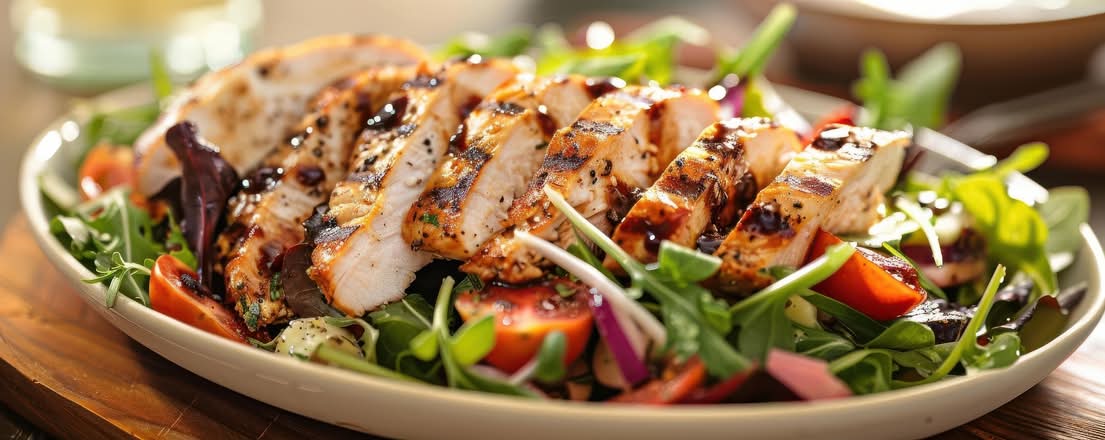 Grilled Chicken Salad.