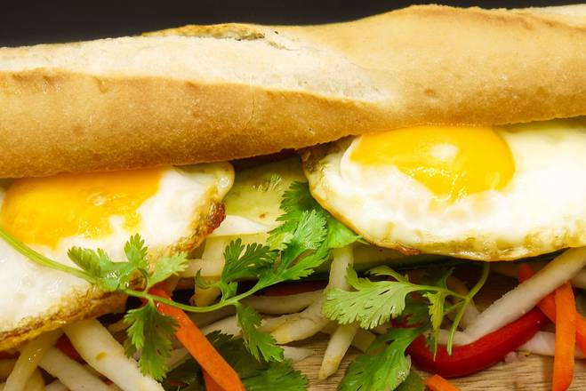 Fried egg Sandwich.