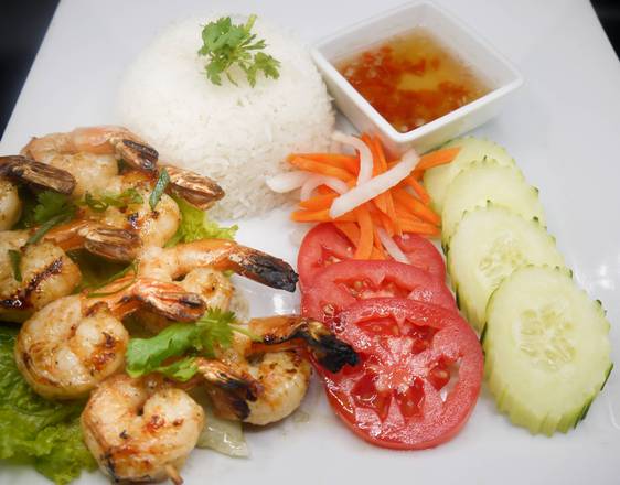 Shrimp Steamed Rice.