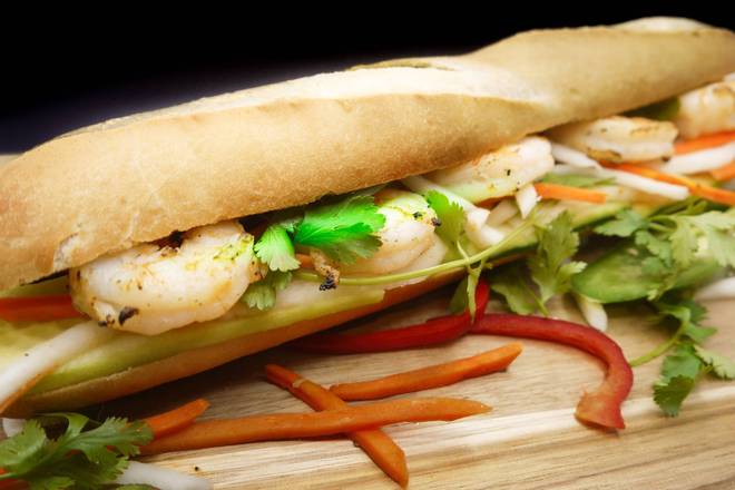 Shrimp Sandwich.