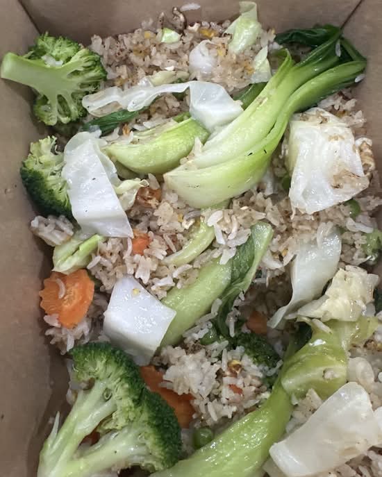 Vegetable Fried Rice.