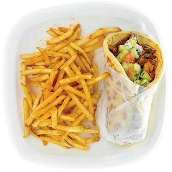 Gyro sandwich.