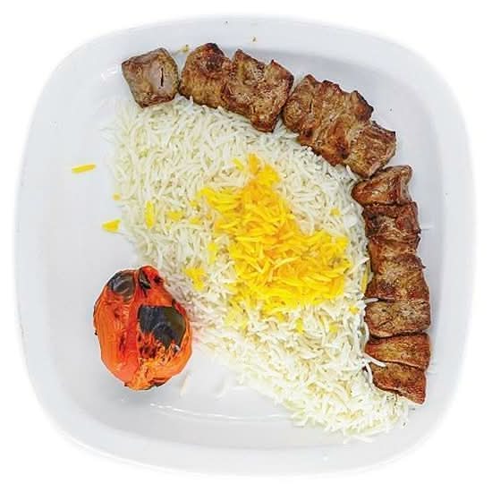 Lamb kabob.