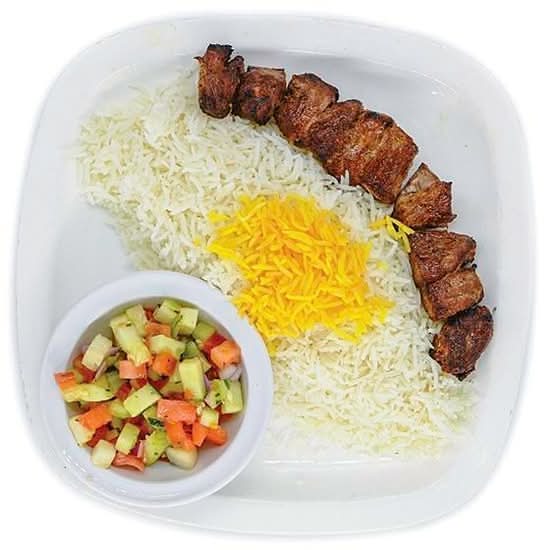Jr. lamb kabob.