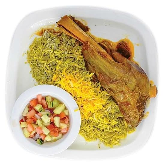Jr. lamb shank.