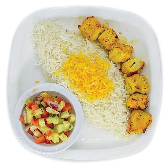 Jr. chicken kabob.