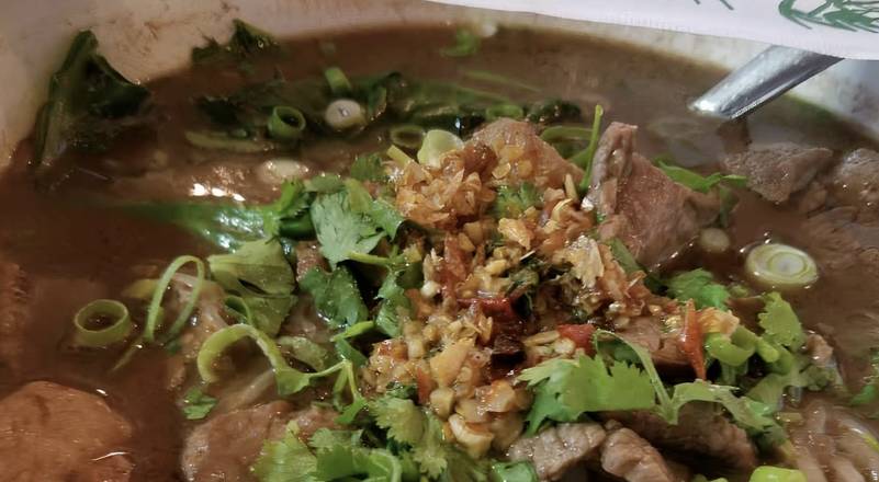 Pork Boat Noodle Soup.