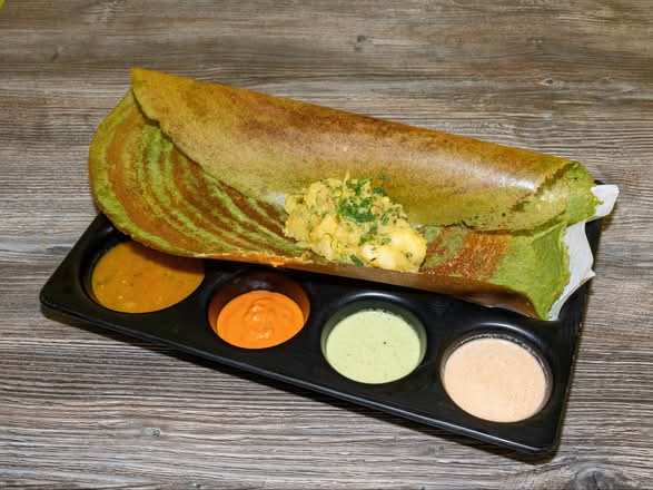 Onion Masala Dosa.