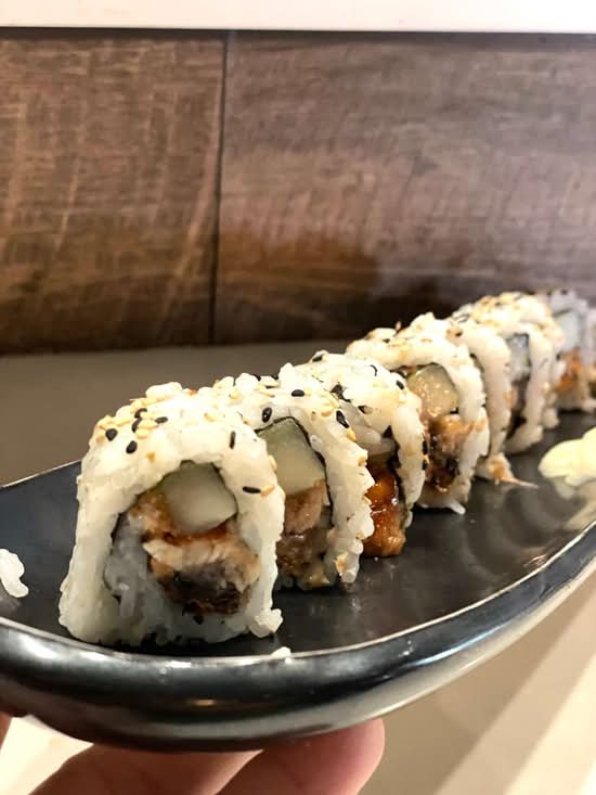 Eel Roll.
