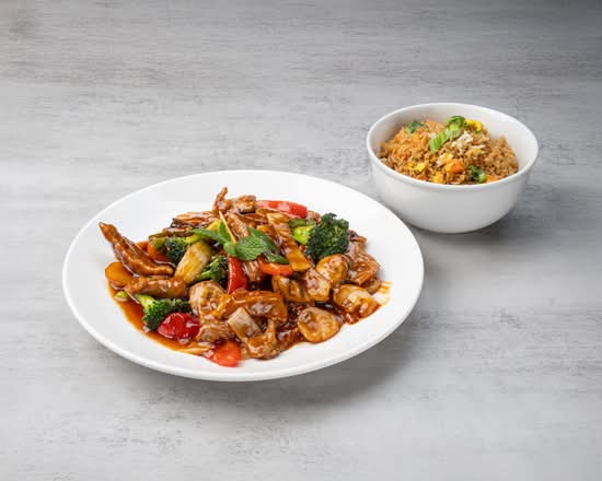 Beef with Garlic Sauce L/S.