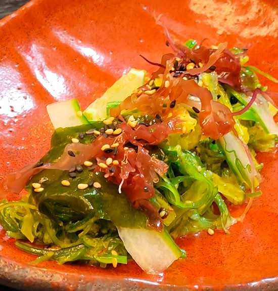 Seaweed Salad.