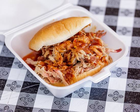 Pulled Pork Sandwich.