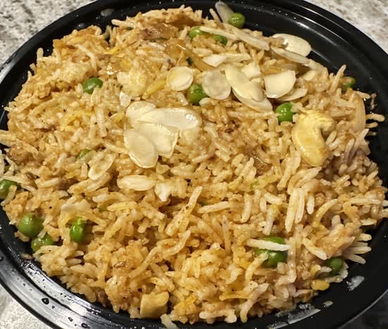 Lamb Biryani.
