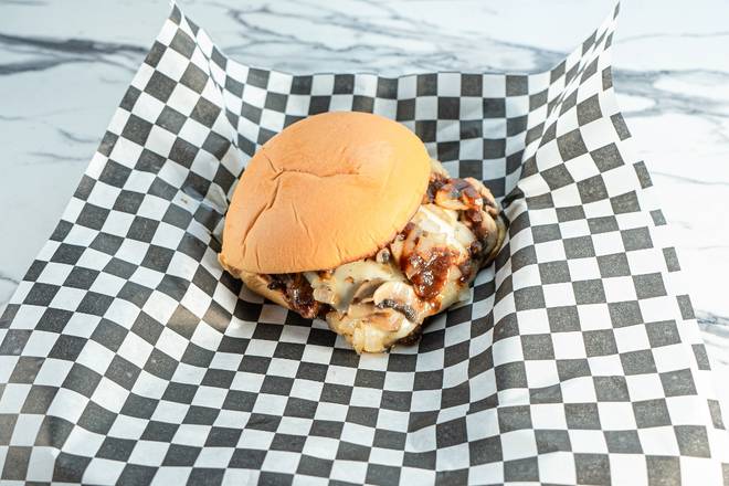Mic's Double Special Burger.