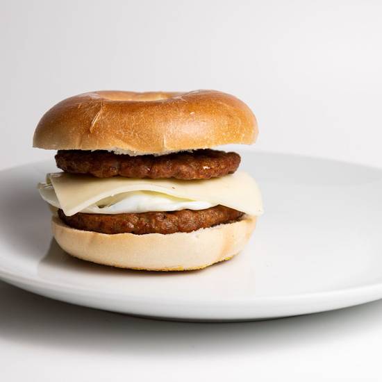 Sausage, Egg and Cheese Sandwich.