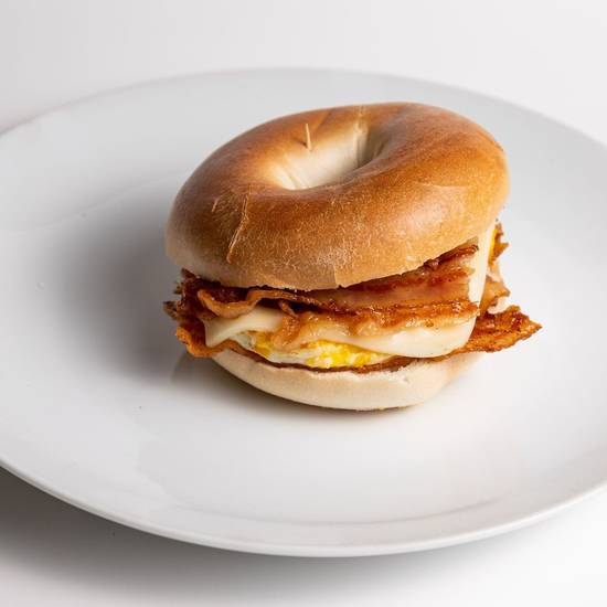 Bacon, Egg and Cheese Sandwich.