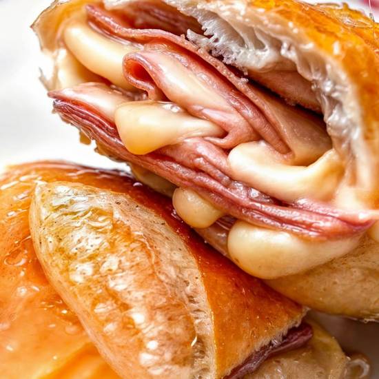Ham, Egg and Cheese Sandwich.