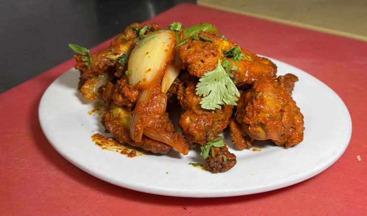 Tandoori Wings.