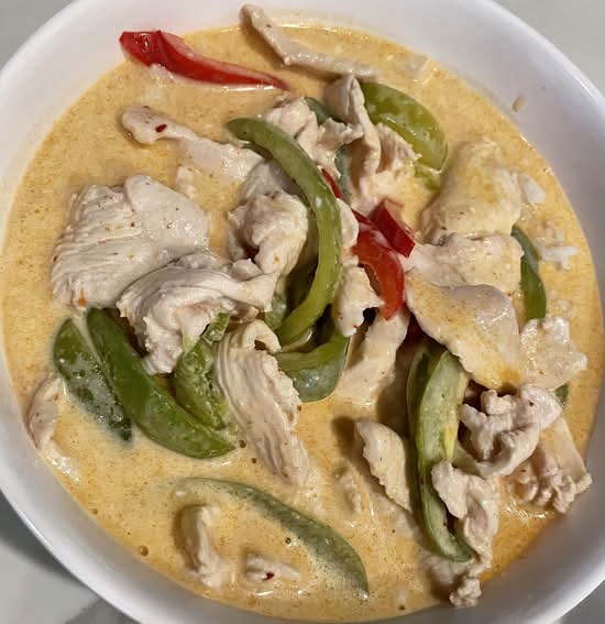 Panang Curry (Lunch) พะแนง.