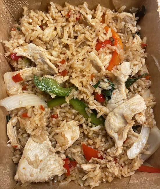 Spicy Basil Fried Rice🔥🔥.