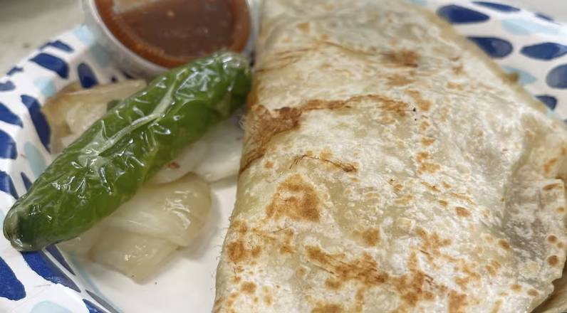 Flour Plain Quesadilla.
