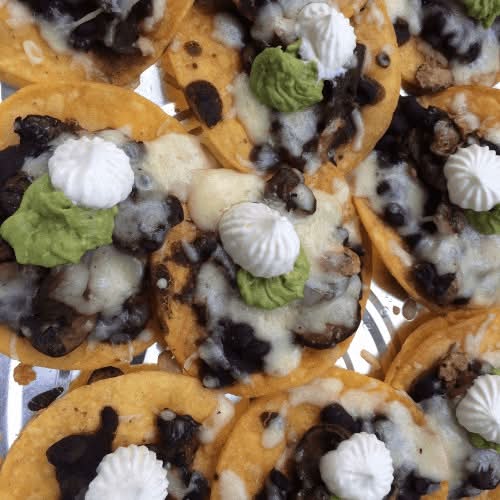 Cheese Nachos.