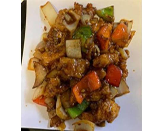 Chicken Manchurian.