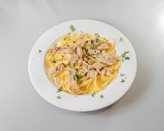 Large Tray Fettuccini Alfredo.