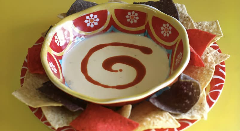 Chips and queso.