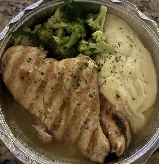 Lemon Garlic Chicken.
