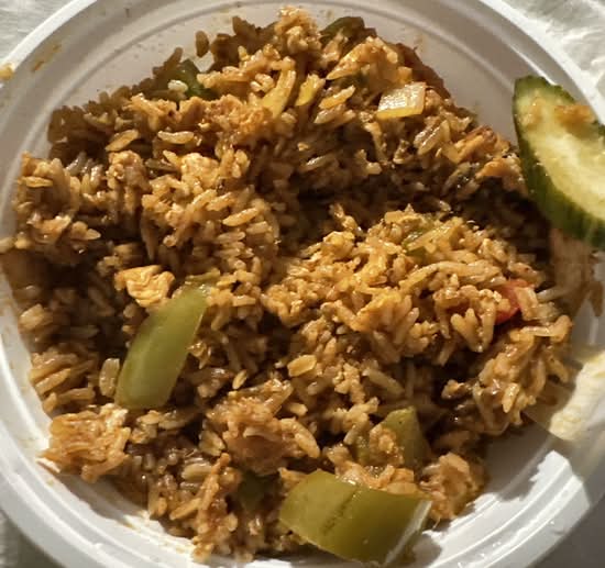 Red Thunder Fried Rice.