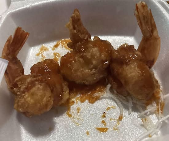 Spicy Butterfly Shrimp.