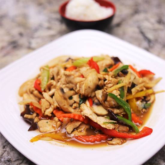 L. Spicy Ginger & Mushroom.