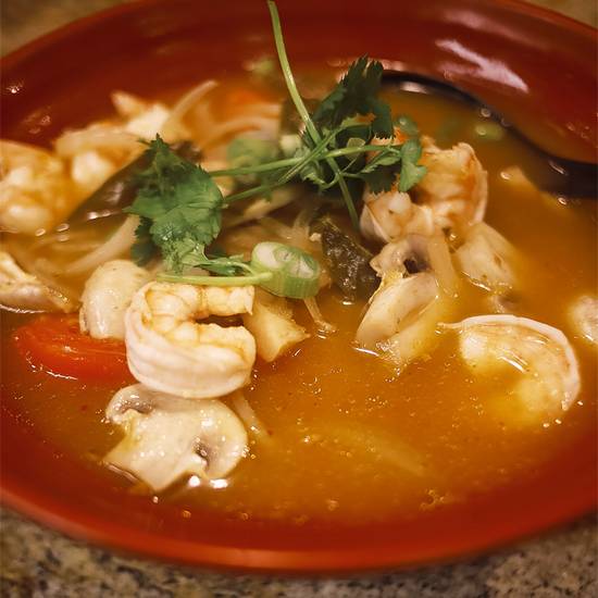 Tom Yum Noodle Soup.