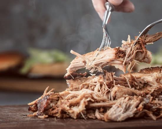 Pulled Pork Platter.