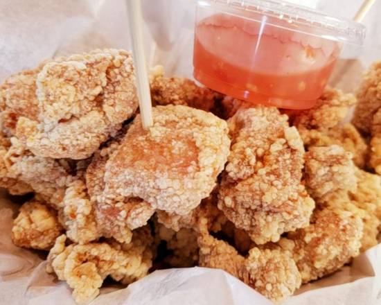 Popcorn Chicken Rice Bowl.