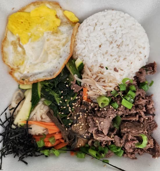 E7. Sanchae Bibim Bap.