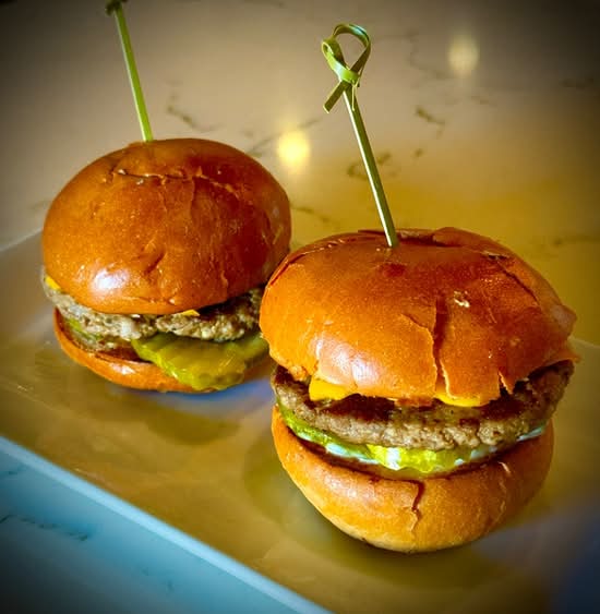 FAMILY Cheeseburger Sliders.