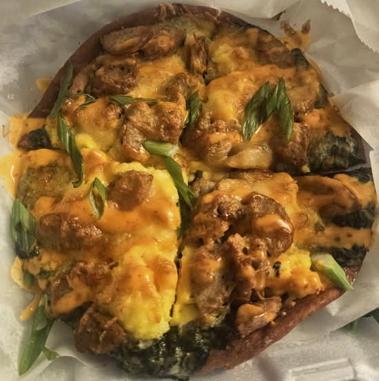 Breakfast Pizza.