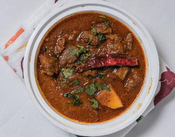Fish Spicy Vindaloo Curry.